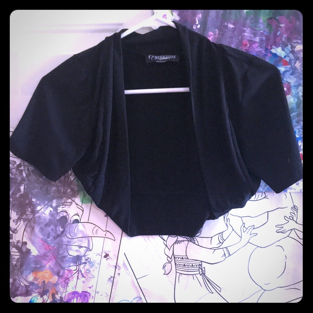 Short sleeve cover up